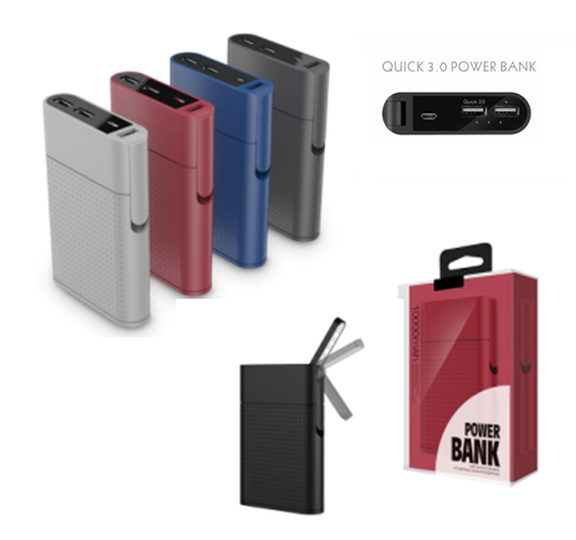 10000mah Power Bank (USB Quick 3.0)