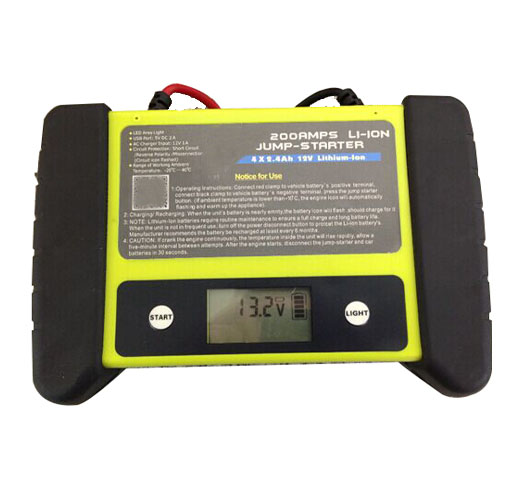 12V Jump Starter  LiFePO battery 9600mah