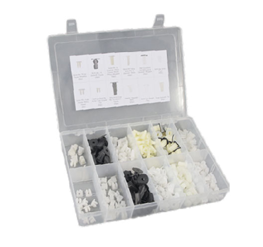 350pc Plastic Locking Nut Assortment