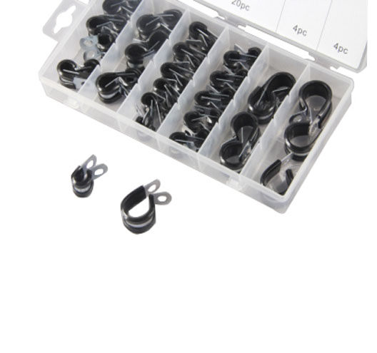42pc Rubber Hose Clamp Assortment