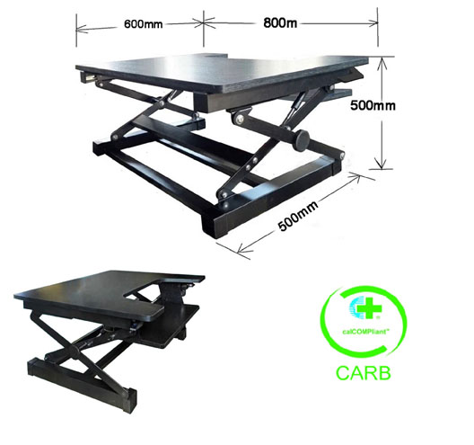 Sit-Stand Workstation 800x600mm