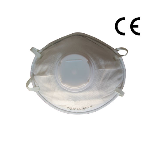 10pcs Nonwoven Respirators With Valve - N95