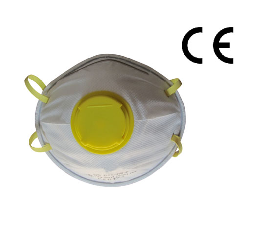 10pcs Nonwoven Respirators With Valve - EN149