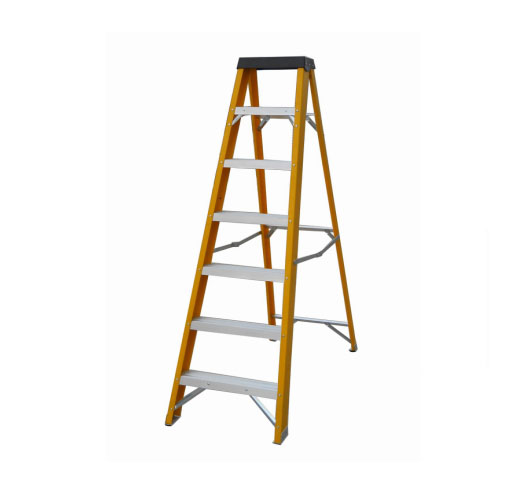 7 Tread Fiberglass Insulation Ladder