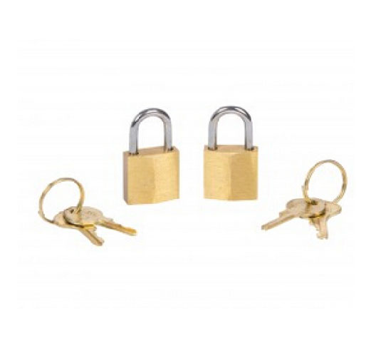 2pc Brass Padlock