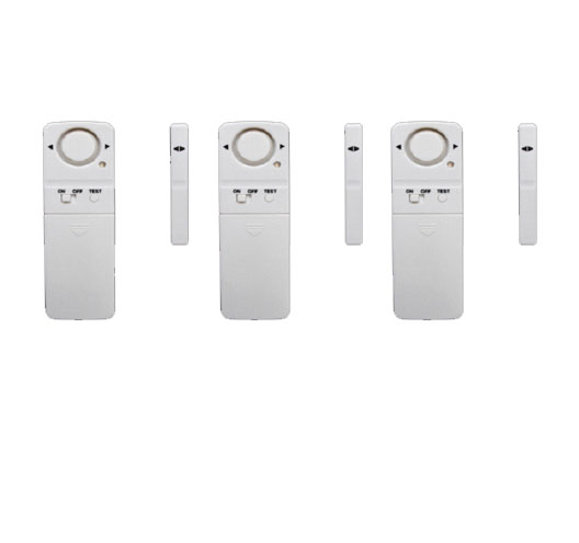 3pcs Magnetic Door And Window Alarm