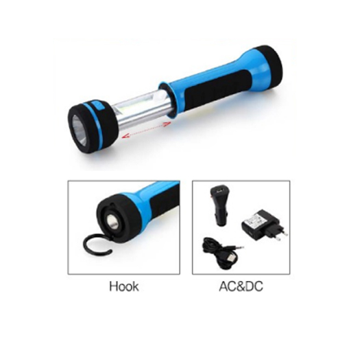 3W COB+1SMD  Rechargable Work Light
