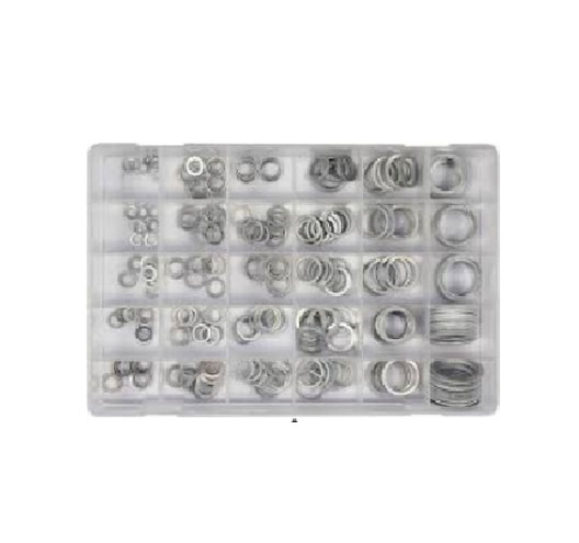 300 pcs Aluminium Washers Assortment