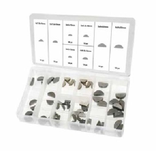 80pc Woodruff Key Assortment