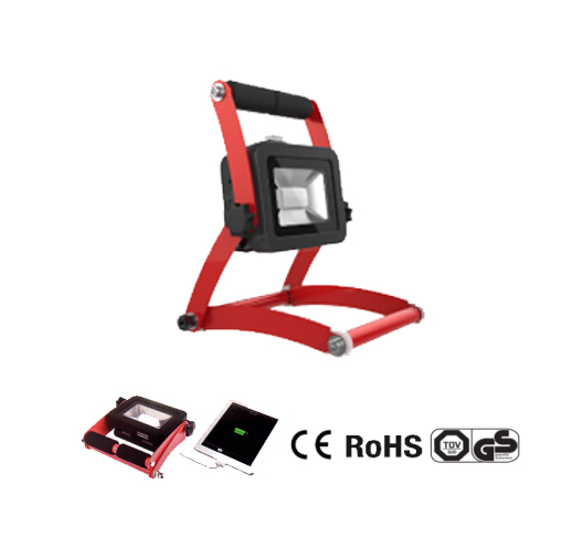 10 SMD Foldable Rechargeable Standing Work Light and power bank