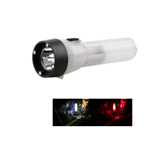 3W +1 LED Flashlight