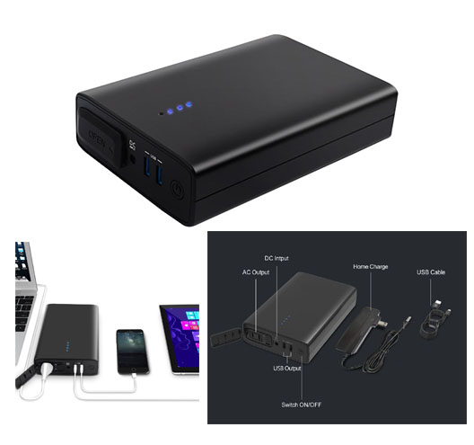 120W Mobile Emergency Power Station With AC Output