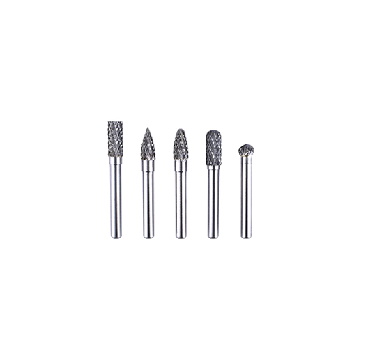 5 Pcs 6X8MM Head Tungsten Rotary Point Carbide