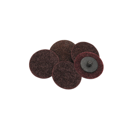 5pc 2" Medium Grade Fiber Surface Conditioning Discs / Red