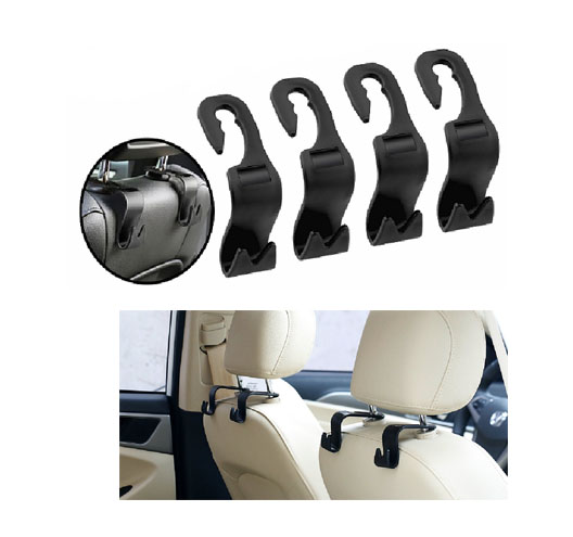 4 Pcs Car Headrest Hook