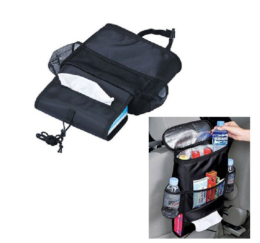 Car Seat Back Multi-Pocket Travel Storage Bag