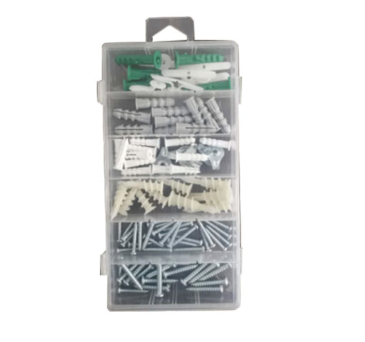 102pc Drywall and Hollow-wall Anchor Assortment