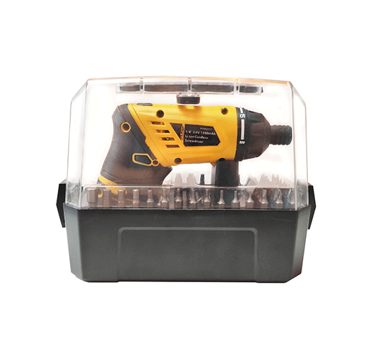1/4" 3.6V 1300mAh Li-ion Cordless Screwdriver