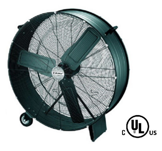 24" Drum Fan 220W