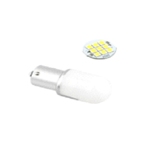 2pcs 9 SMD LED Light Bulbs Set