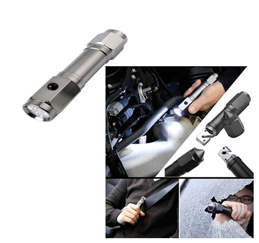 8 LED Flashlight Car Emergency Tool