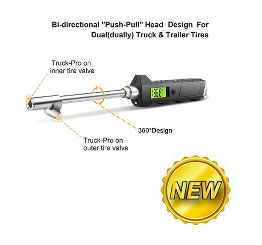 Digital Tire Pressure Gauge 230 PSI