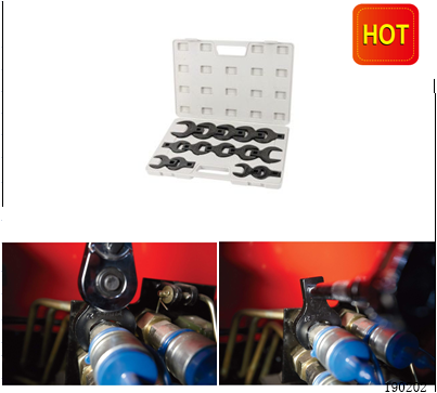14PCS 1/2" Drive Jumbo Crowsfoot Wrench Set MET