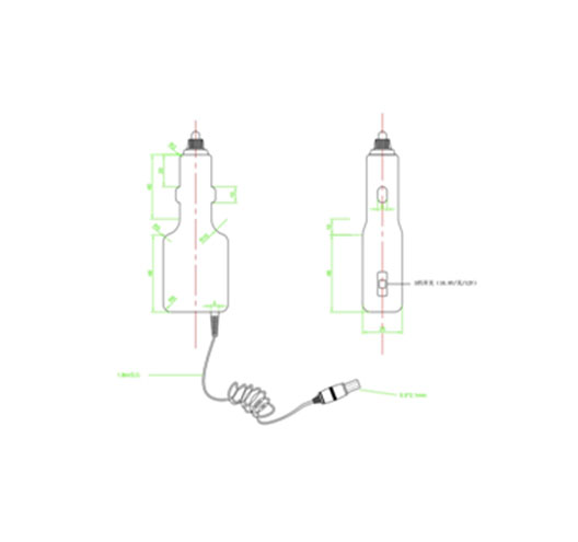 12V DC car charger output 12V or 20V