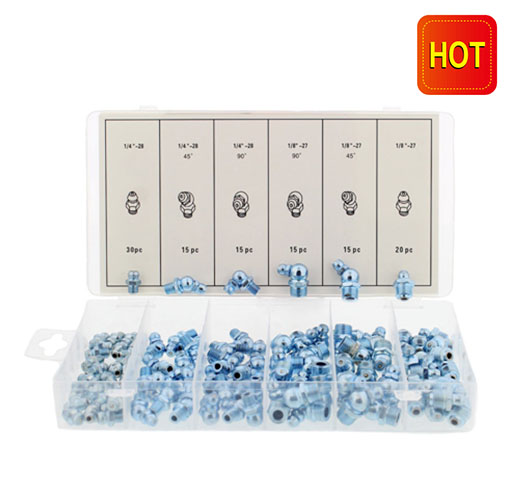 110pc Grease Fitting Assortment