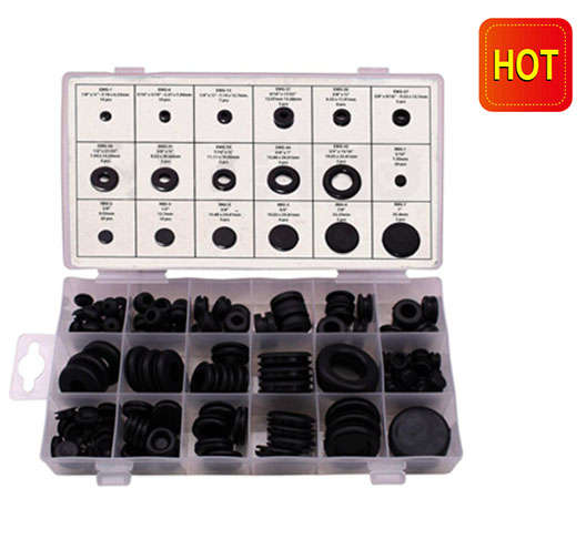 125pc Rubber Grommet Assortment