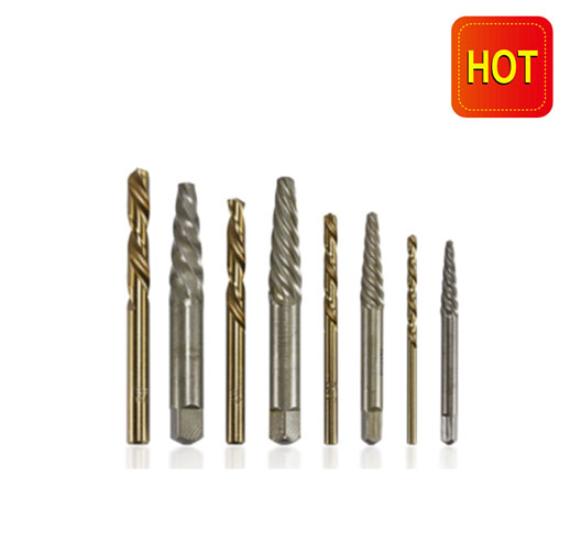 10pc Screw Extractor & Left-Hand Drill Bit Set