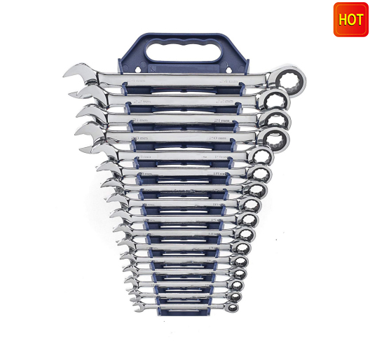 16Piece Ratcheting Wrench Set