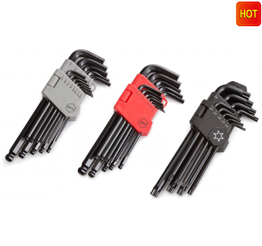 35PC Long Arm Ball End Hex Key Wrench Set