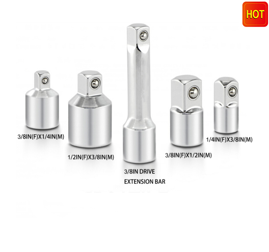 5Pcs Socket Adapter and Drive Reducer Set