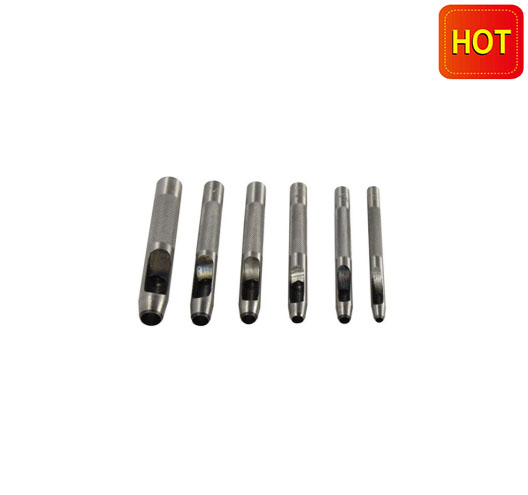  6 PC SMALL HOLLOW PUNCH SET