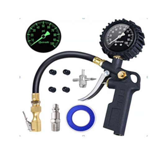 Tire Inflator gauge Kit