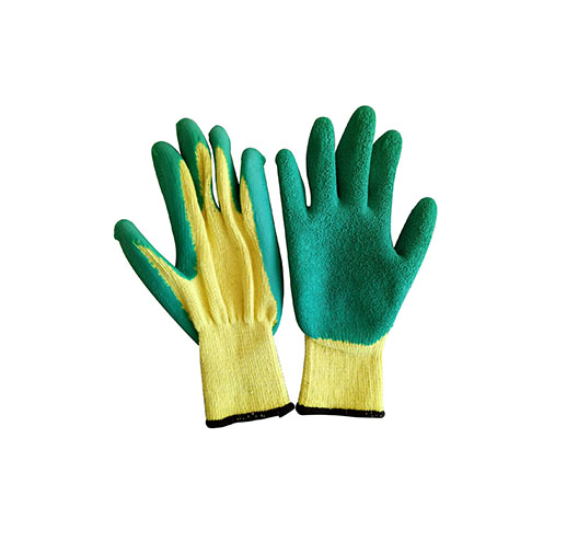 Latex Rubber Coated Work Gloves