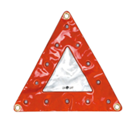 12 LED warning triangle