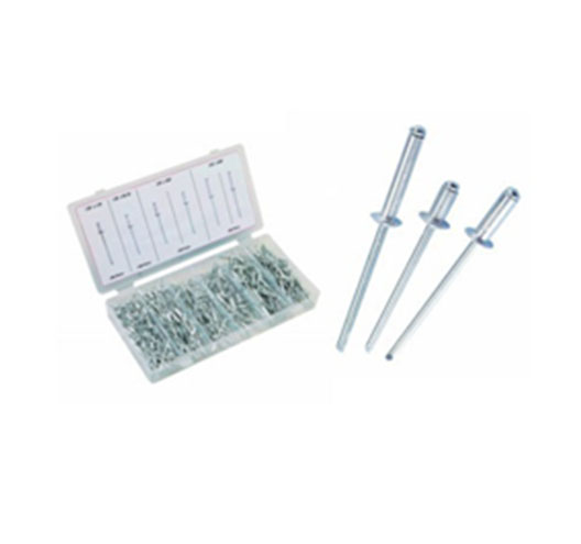 500PC Aluminu Rivet Assortment