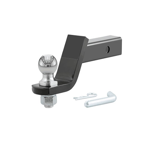 Trailer Hitch Ball Mount with 2-Inch Trailer Ball & Hitch Pin 2-Inch Drop
