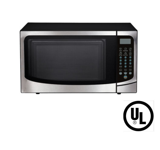 1.5 Cu Ft Stainless Steel Microwave