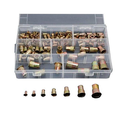 165pcs Mixed Rivet Nut Tool Kits