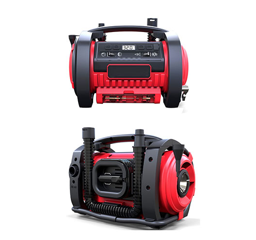 240V or 110V AC&12V DC Air Compressor