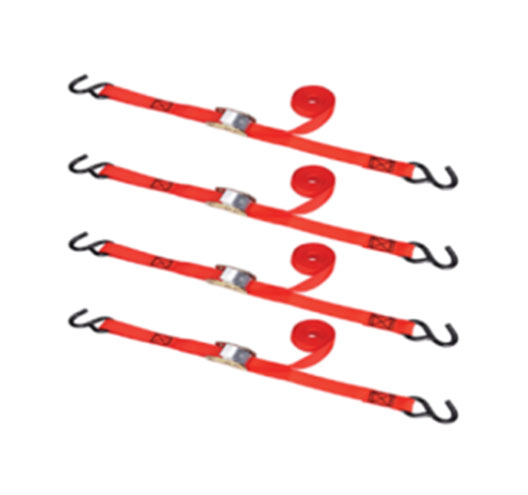 4Pcs Tie Down Set,1"x8FT