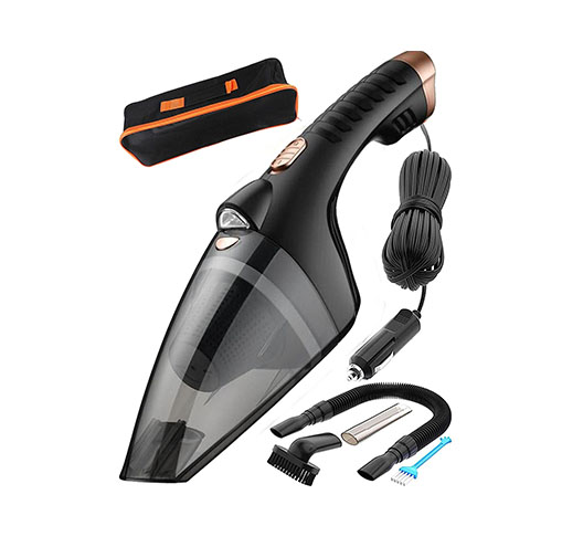 Wet And Dry Car Vacuum Cleaner Set 106W