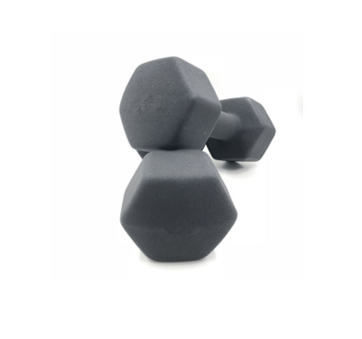 9LB Hexagon Neoprene Coated Dumbbell (Pair)