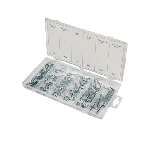 80PC Screw Hook Assortment