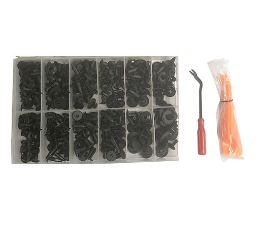 240PC+5PC Shield & Push-Type Retainer Assortment