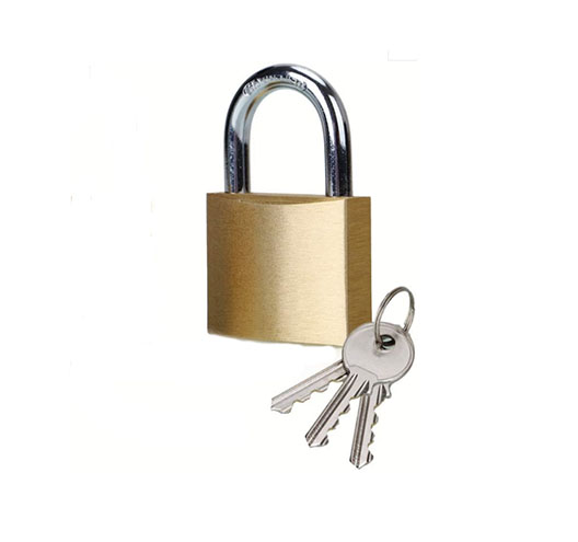 Brass Plated Padlock