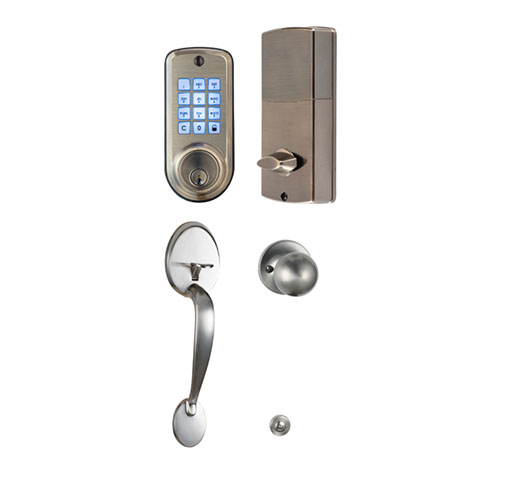 Smart Digital Door Lock+Grip Handle Set